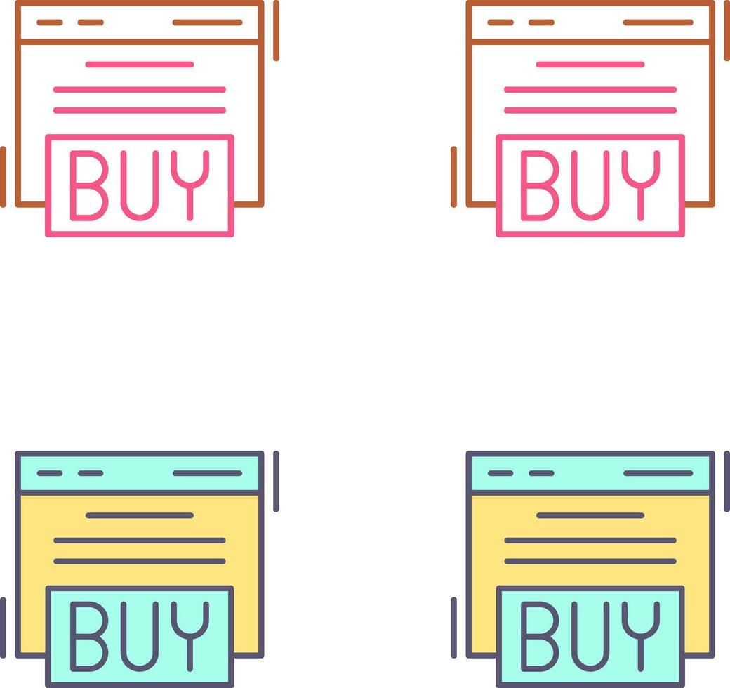 Buy Icon Design vector