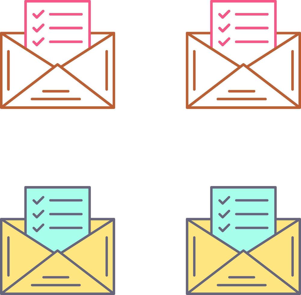 Check List Icon Design vector