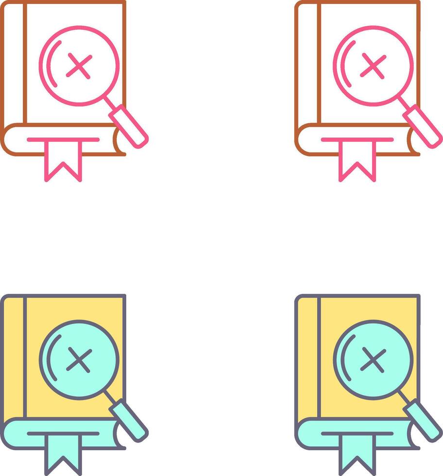 Find Icon Design vector