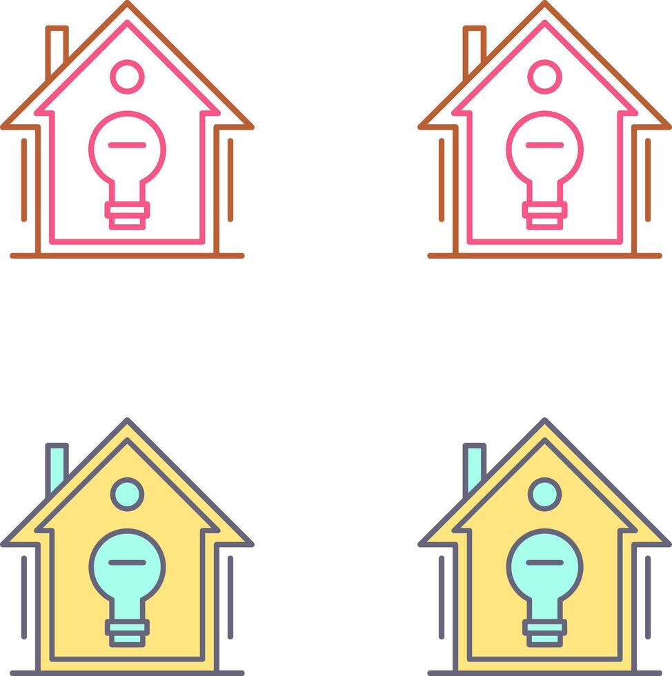 Home Automation Icon Design vector
