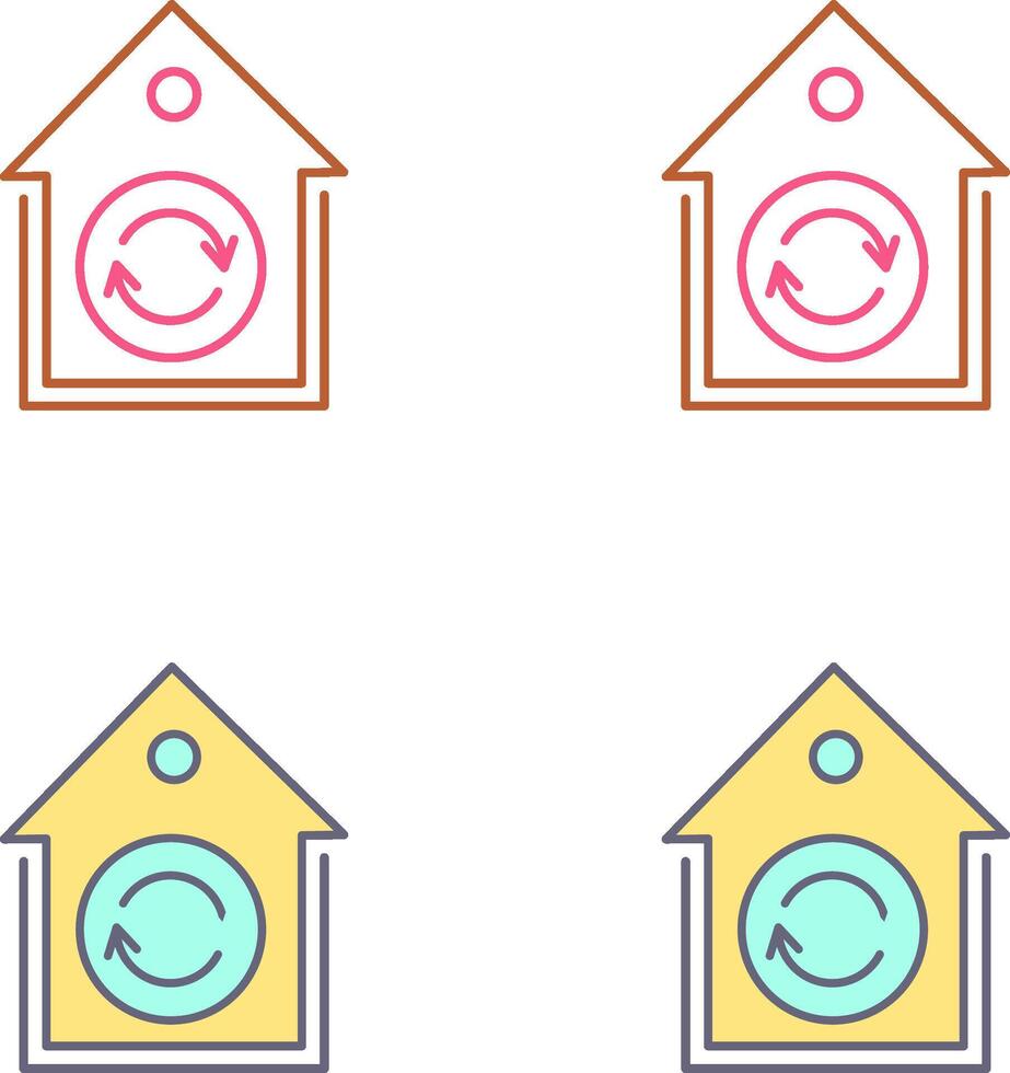 Rotate Icon Design vector