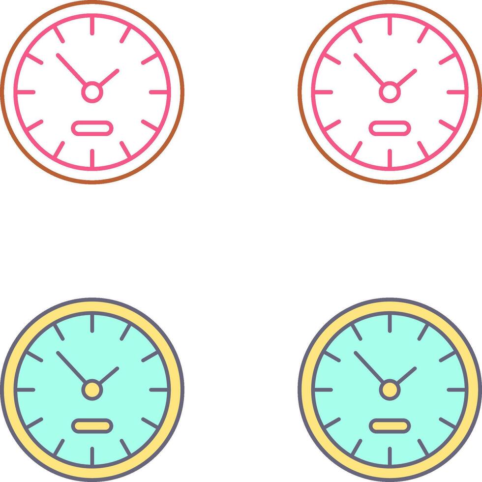 Clock Icon Design vector