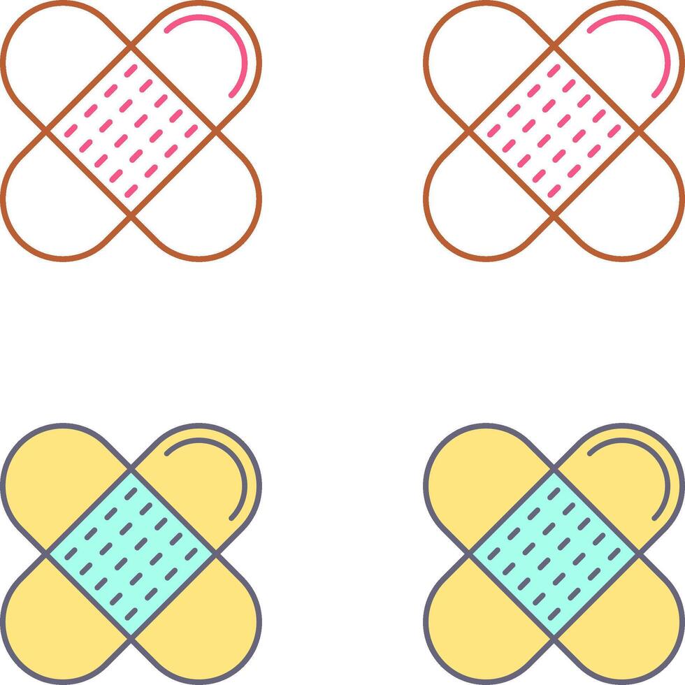 Bandage Icon Design vector