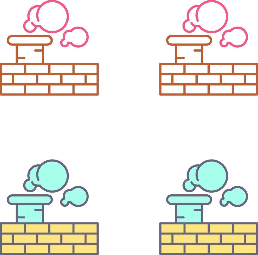 Chimney Icon Design vector