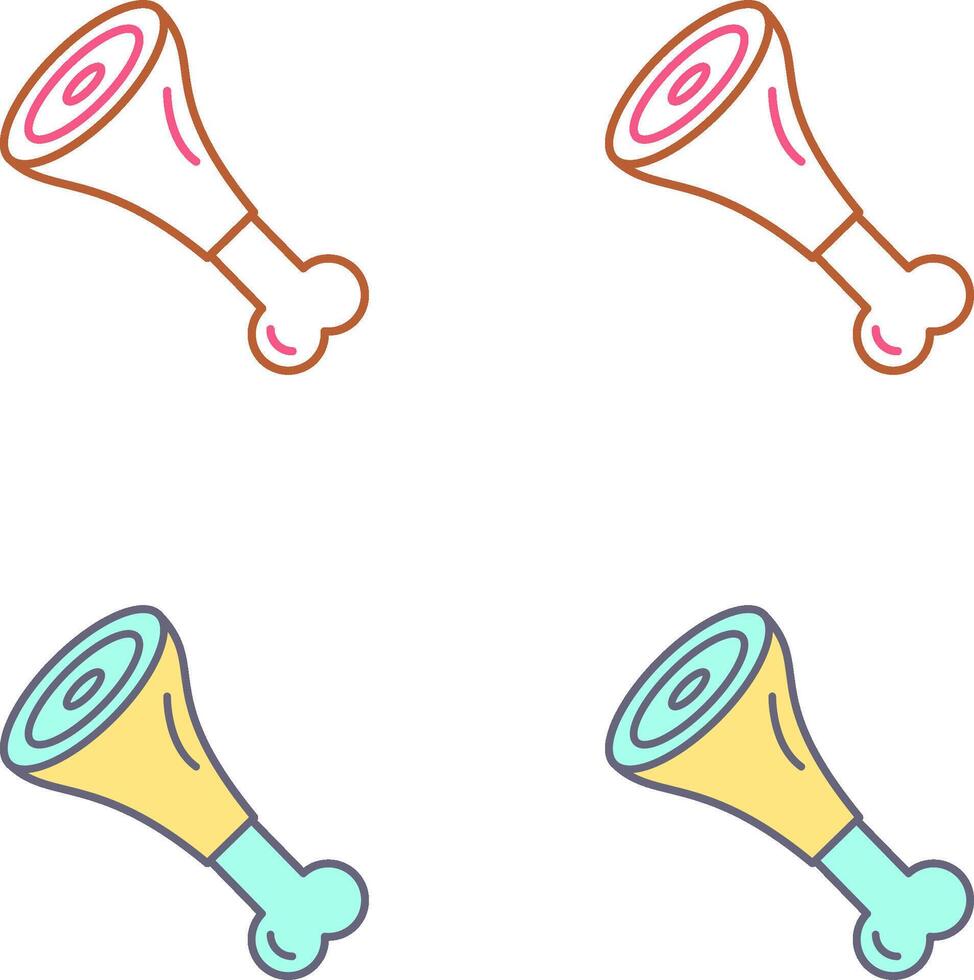 Meat Icon Design vector