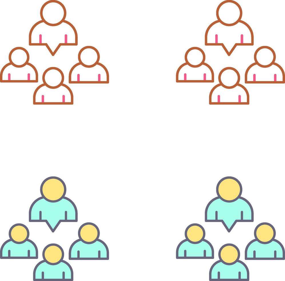 Group Icon Design vector
