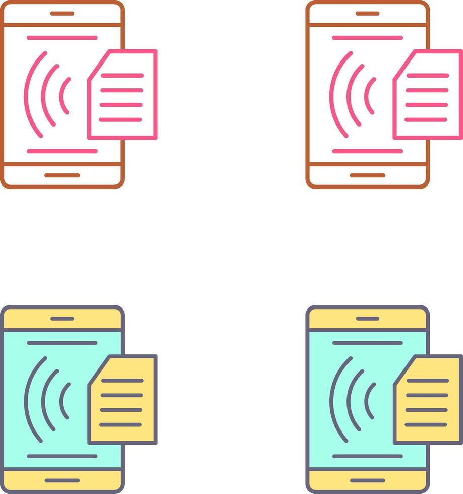 Smart Phone Icon Design vector