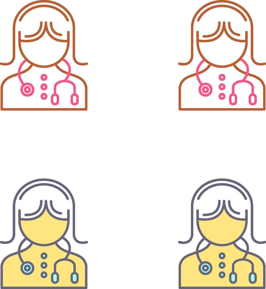 Medical Support Icon Design vector