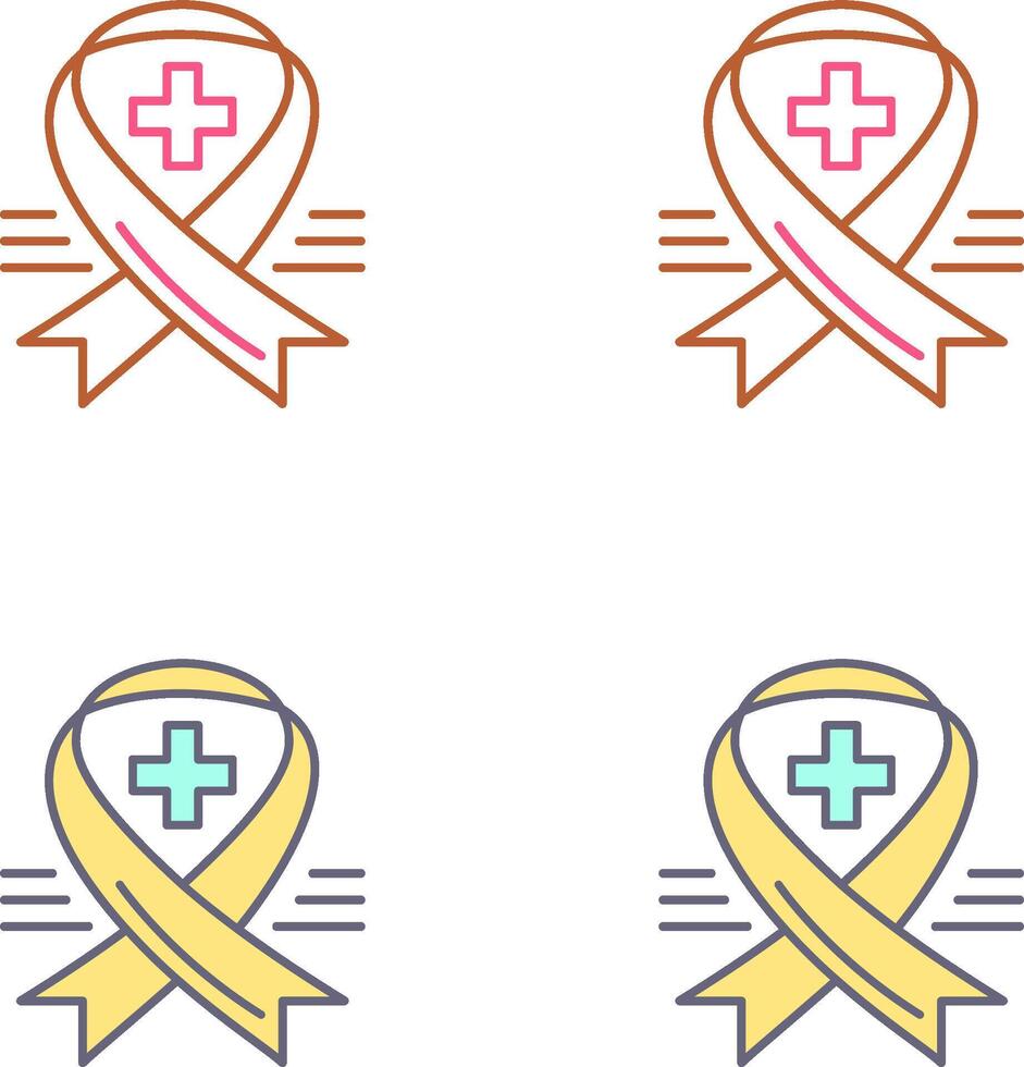 Ribbon Icon Design vector