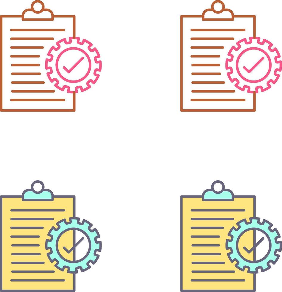 Check List Icon Design vector