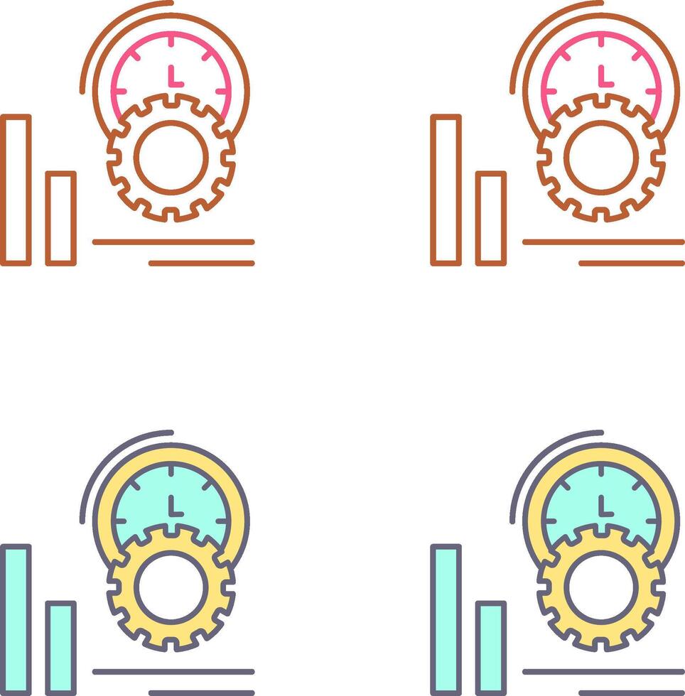 Performance Icon Design vector