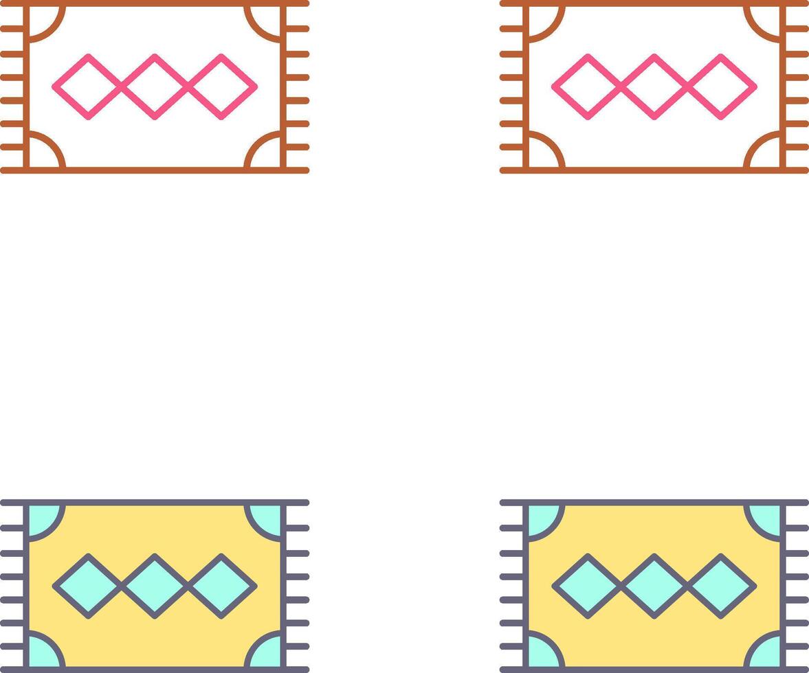 Rug Icon Design vector