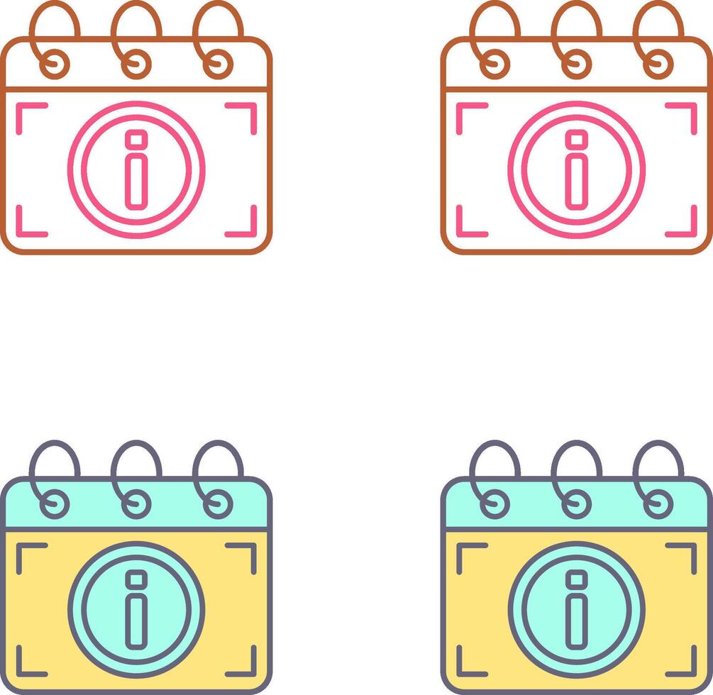 Calendar Icon Design vector