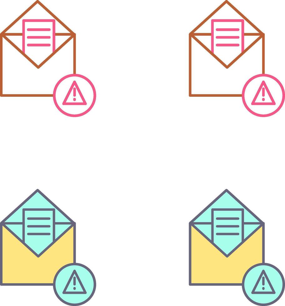 Spam Icon Design vector