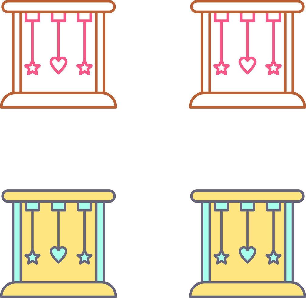Cradle Icon Design vector