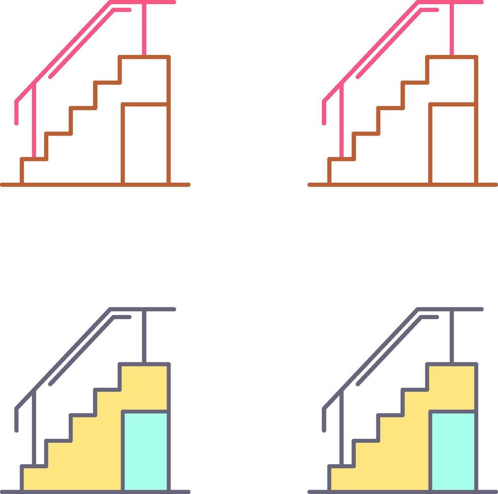 Stairs Icon Design vector