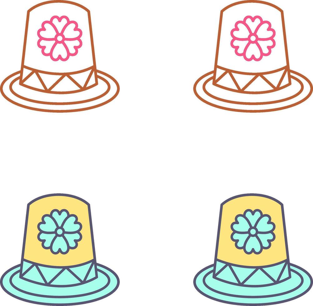 Hat Icon Design vector
