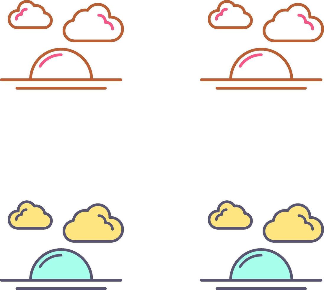 Sunshine Icon Design vector