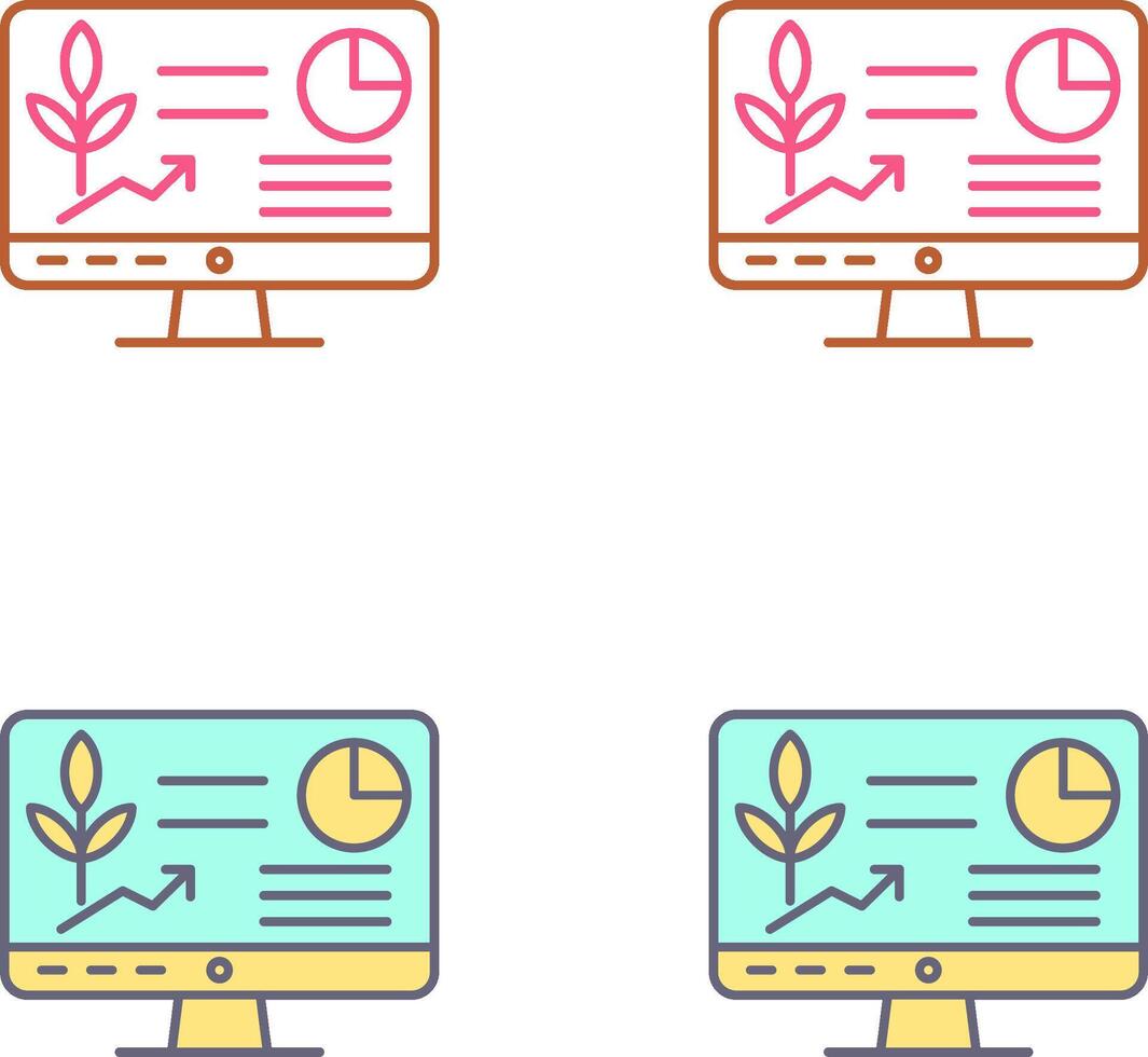 Computer Icon Design vector