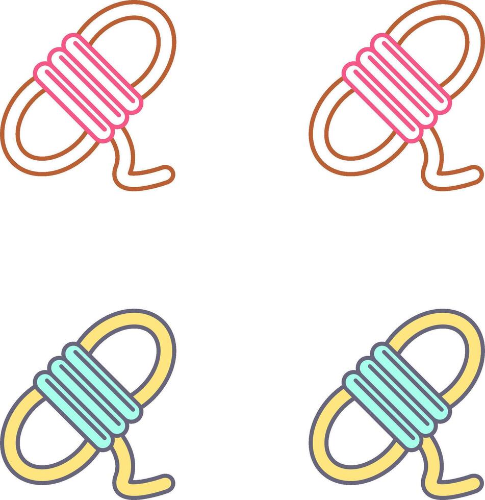 Rope Icon Design vector