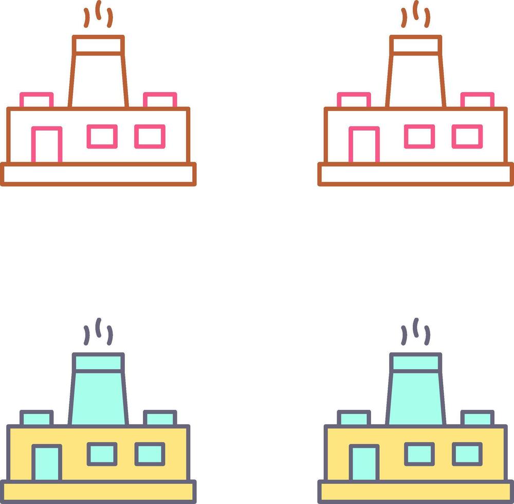 Factory Icon Design vector