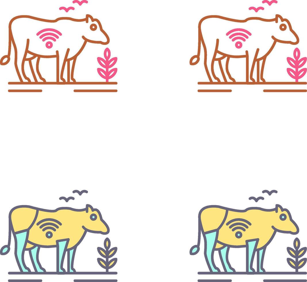 Cattle Icon Design vector