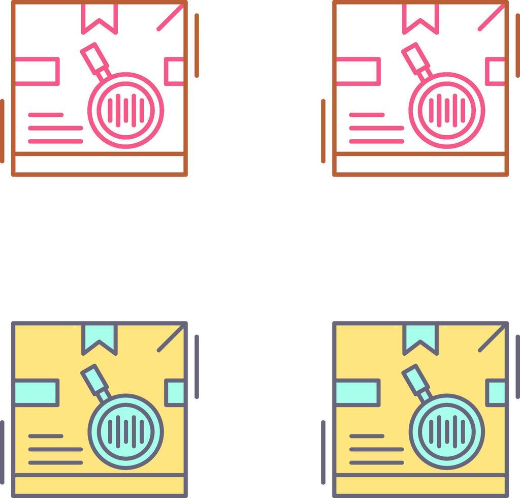 Tracking Code Icon Design 44892740 Vector Art at Vecteezy