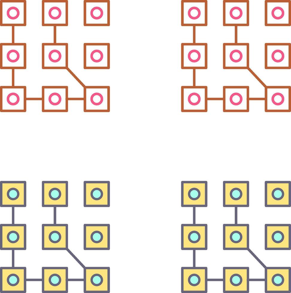 Pattern Icon Design vector