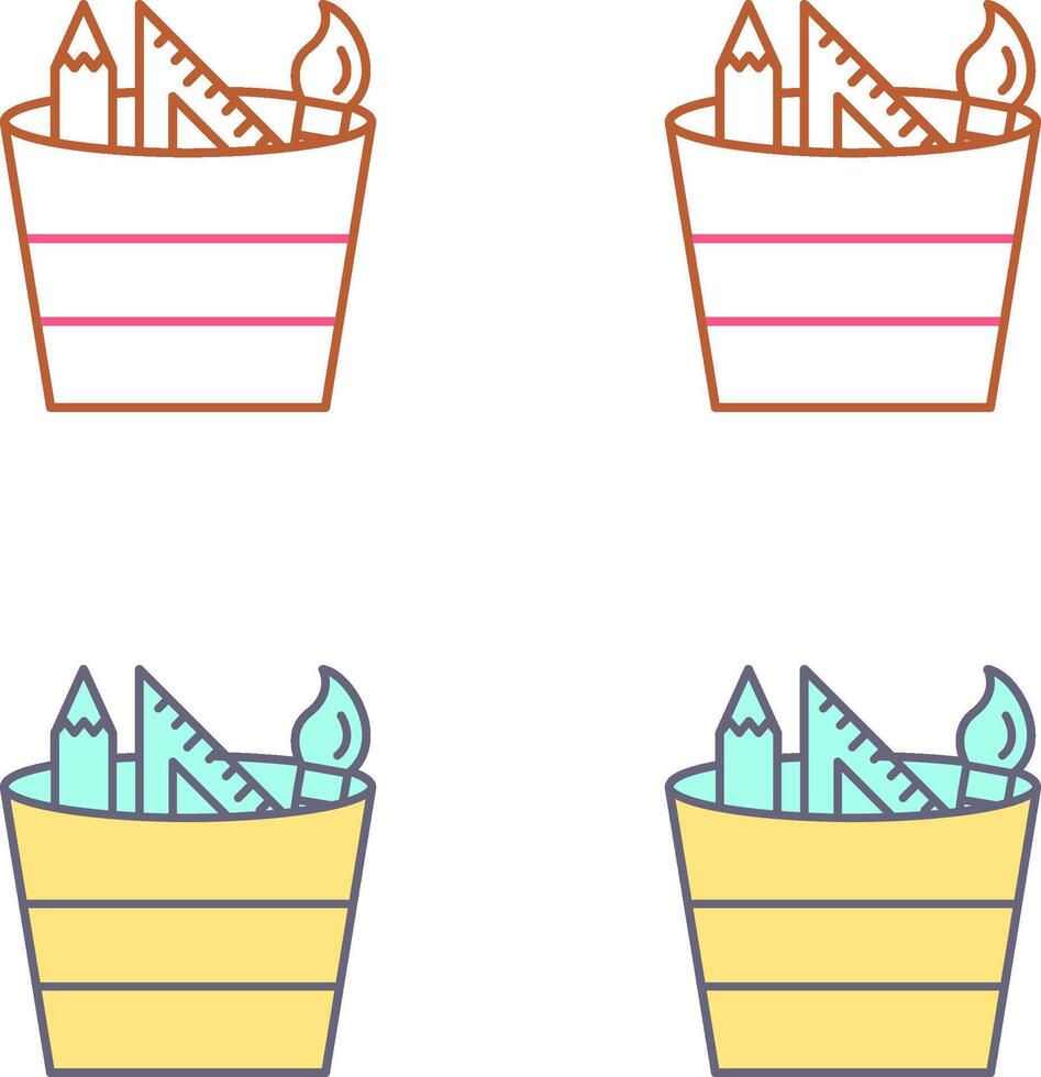 Graphic Tools Icon Design vector