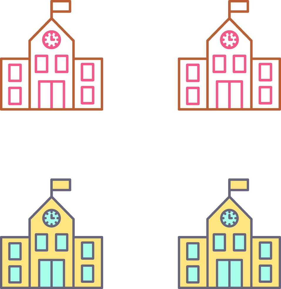 School Icon Design vector