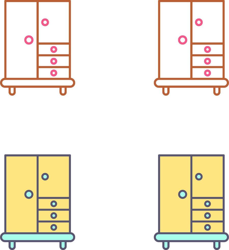 Closet Icon Design vector