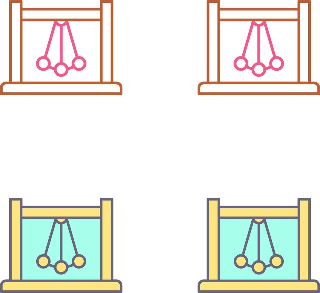 Pendulum Icon Design vector