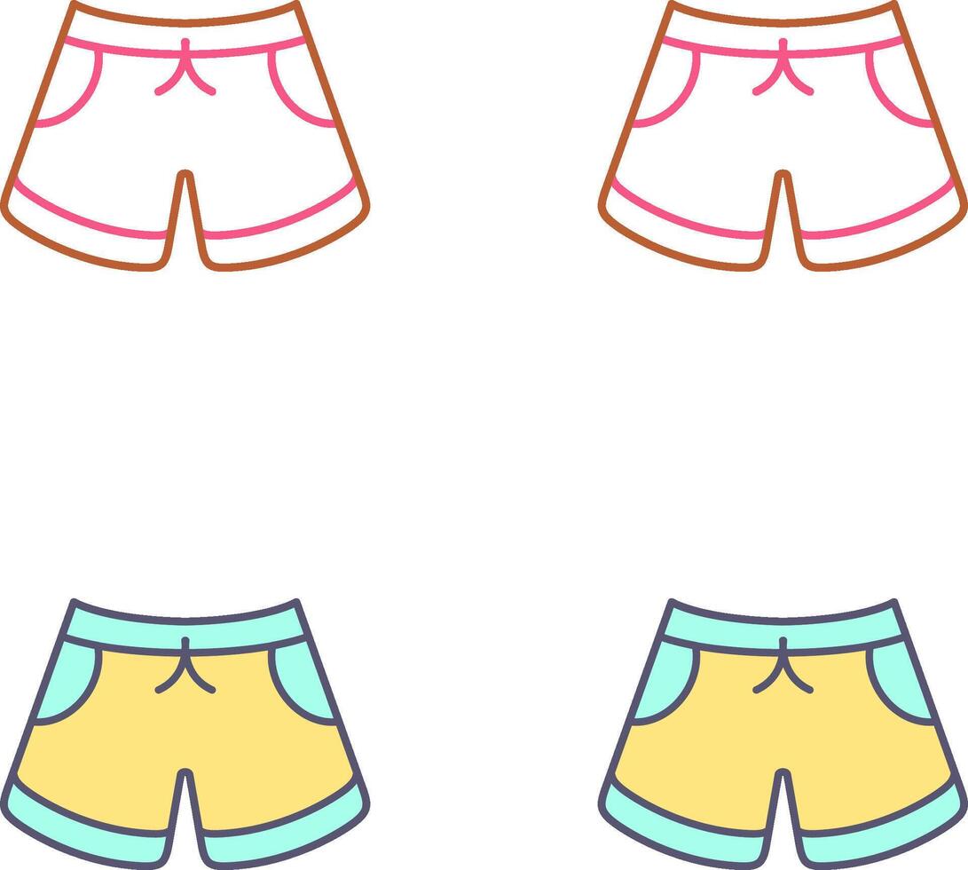 Swim Suit Icon Design vector