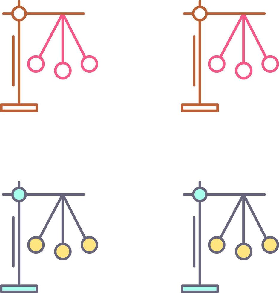 Pendulum Icon Design vector
