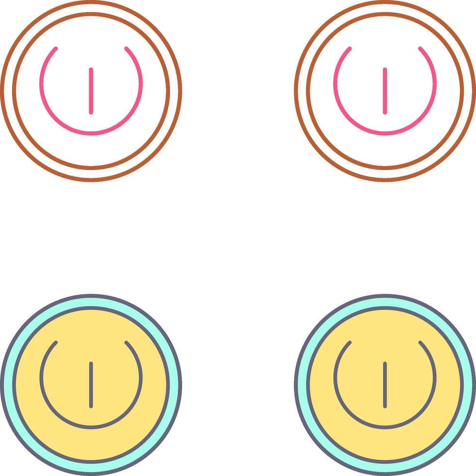 Power Icon Design vector