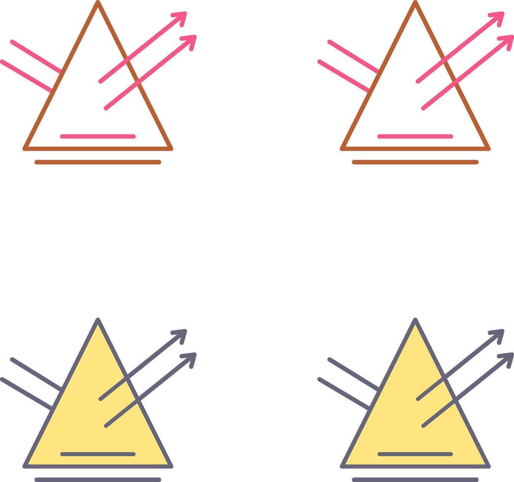 Reflection Icon Design vector
