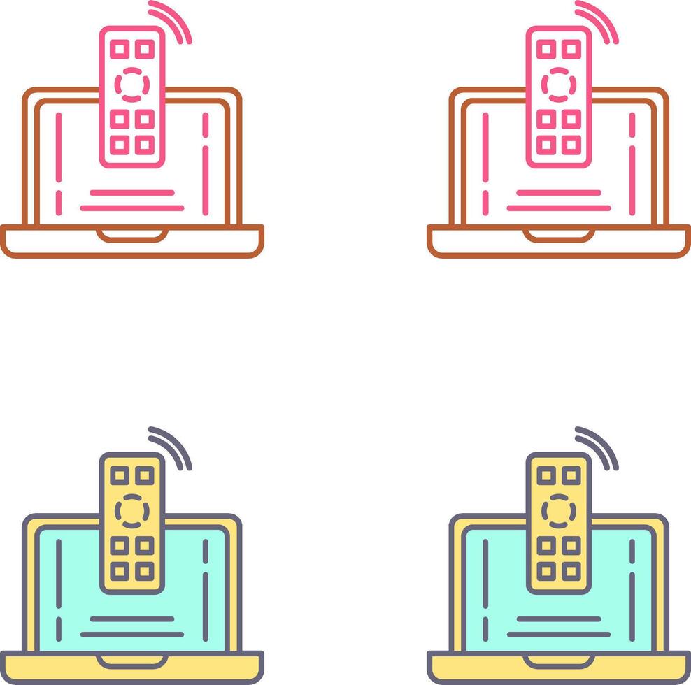 Remote Icon Design vector