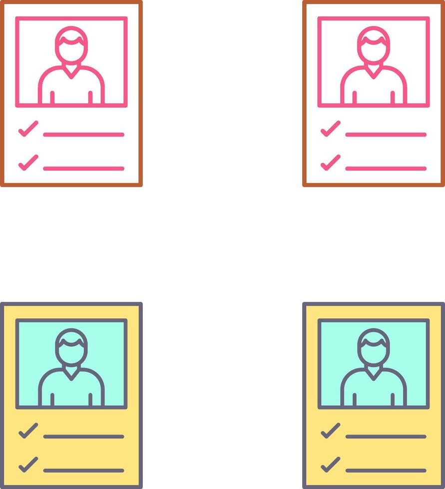 Ballot Icon Design vector