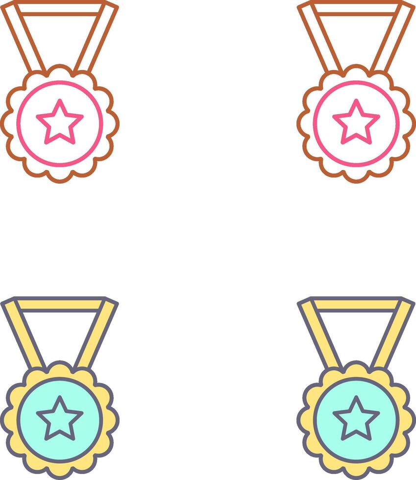 Medal Icon Design vector