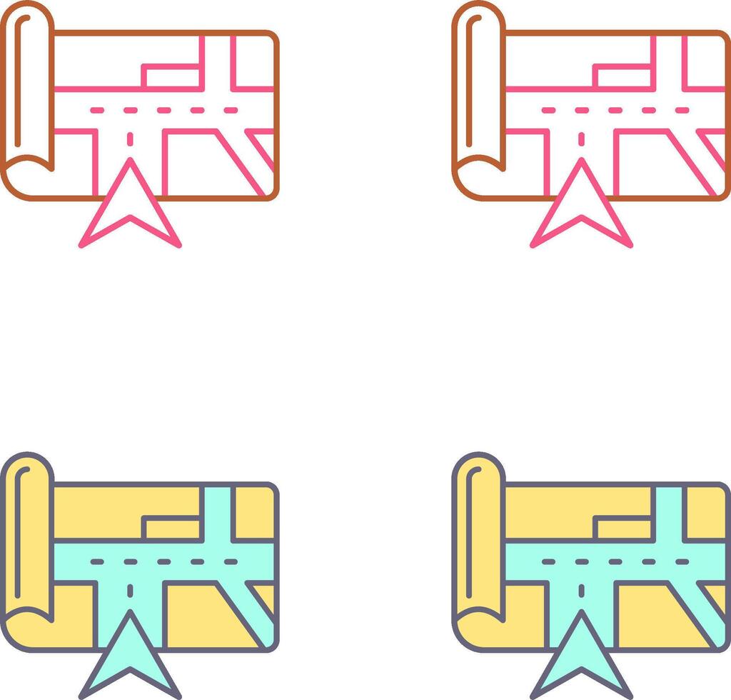 Navigation Icon Design vector