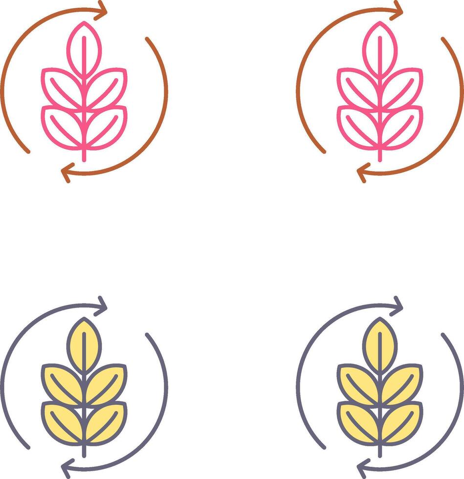 Agronomy Icon Design vector