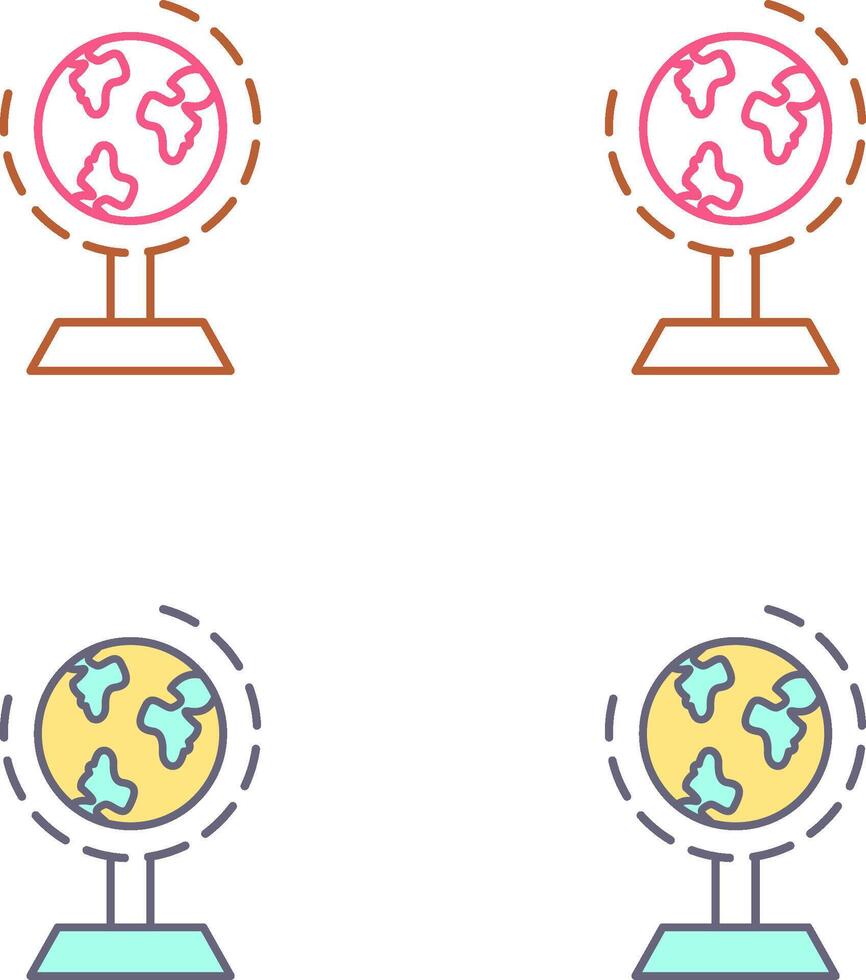 Geography Icon Design vector