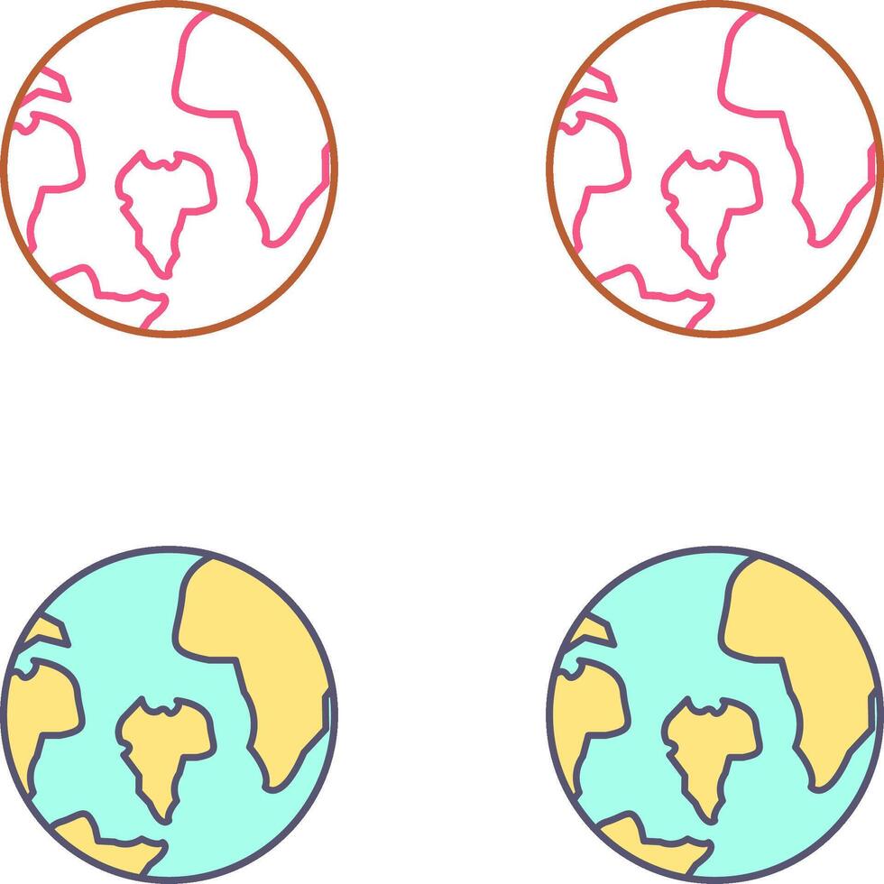 World Icon Design vector
