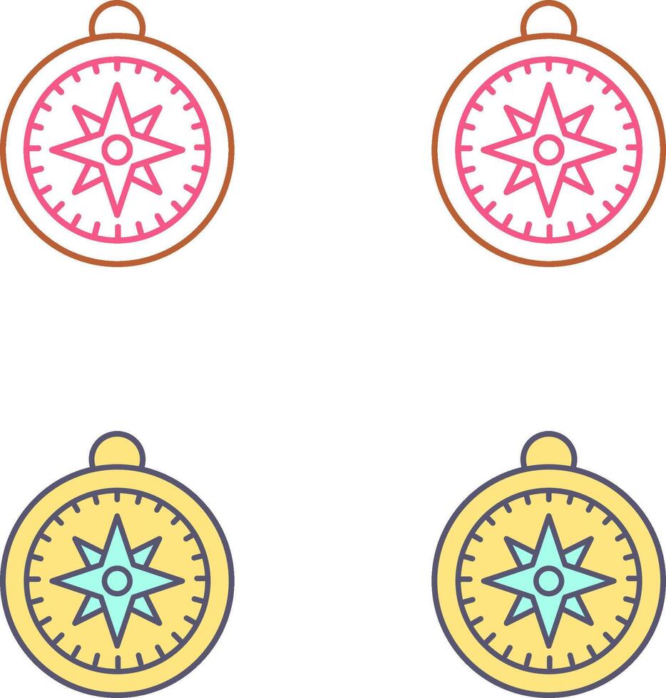 Compass Icon Design vector