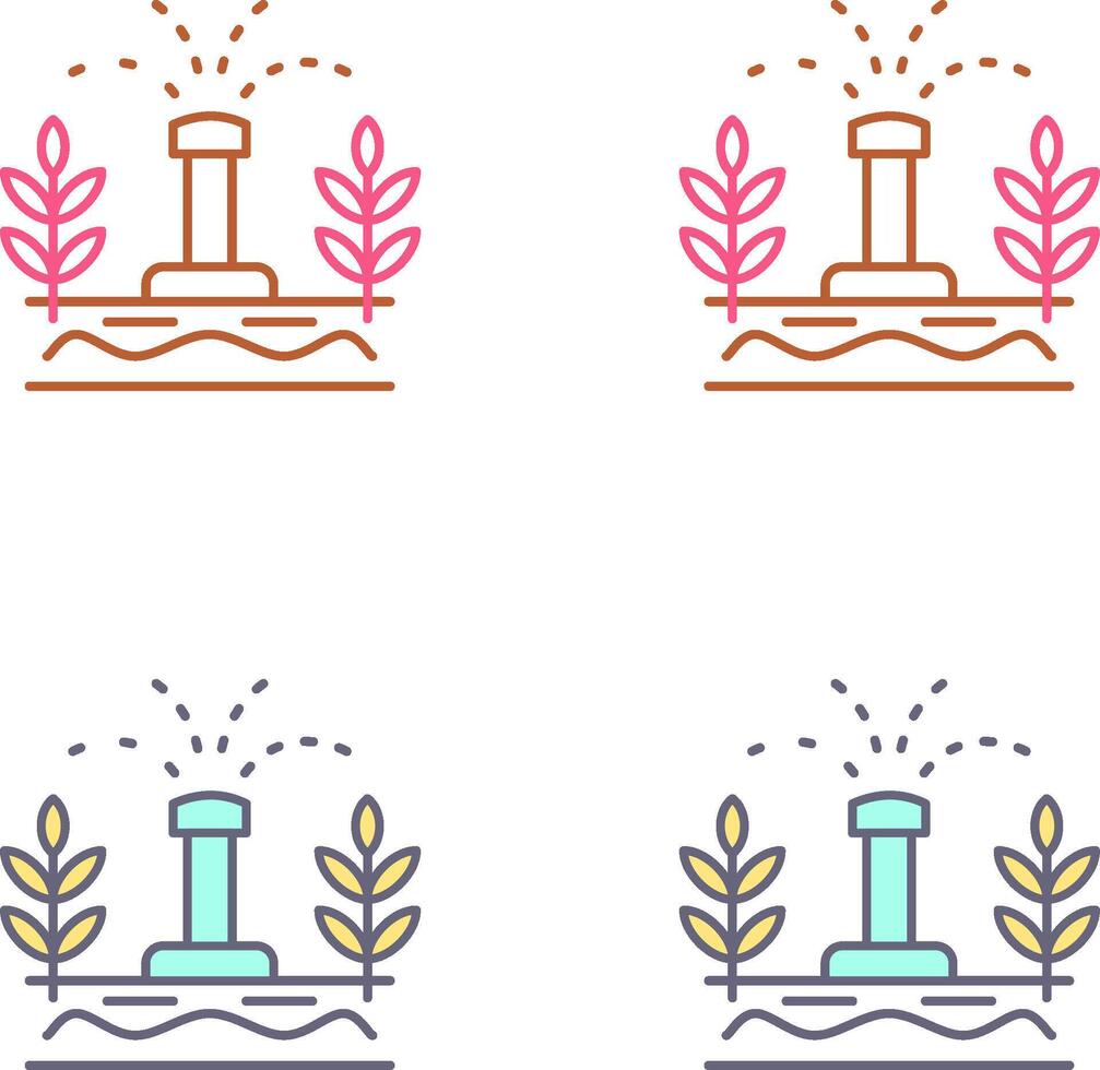 Sprinkler Icon Design vector