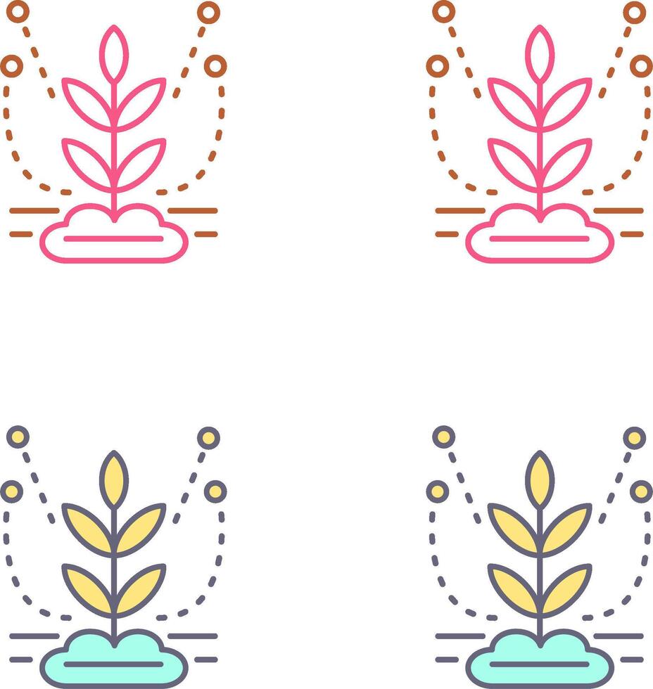 Irrigation System Icon Design vector