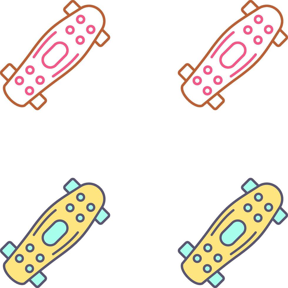 Skateboard Icon Design vector