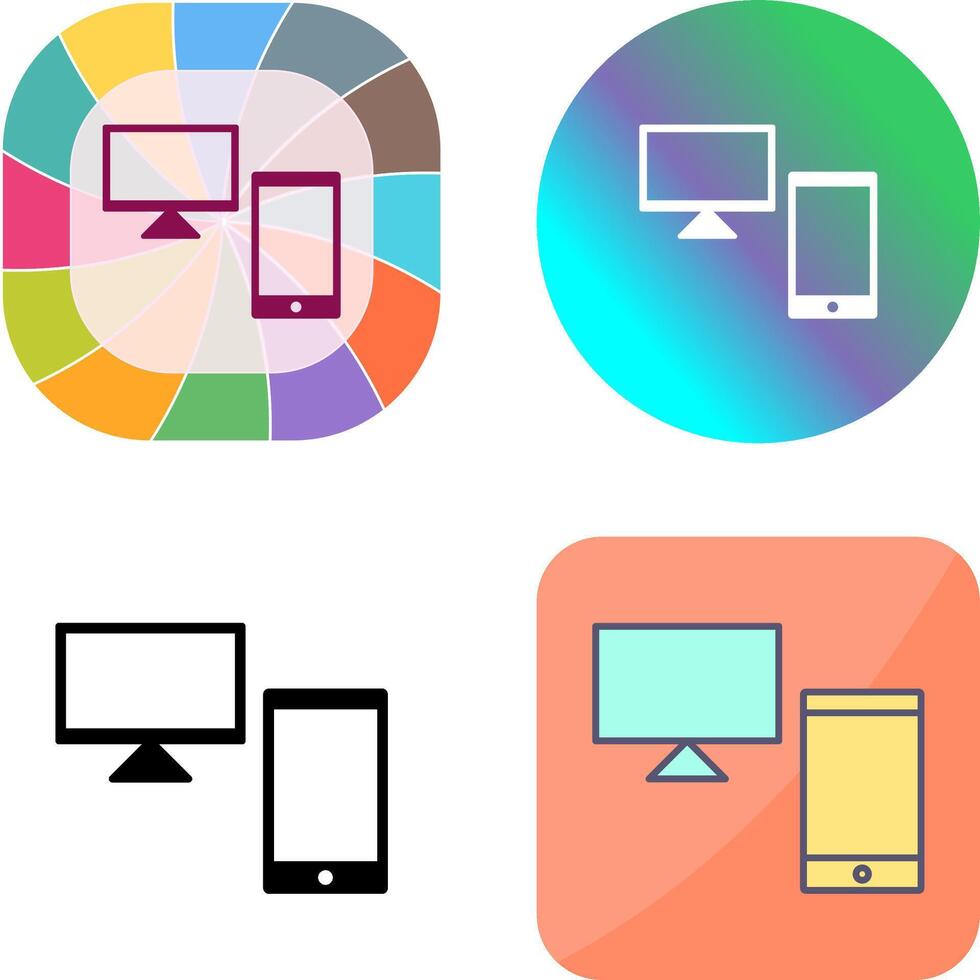 Devices Icon Design vector