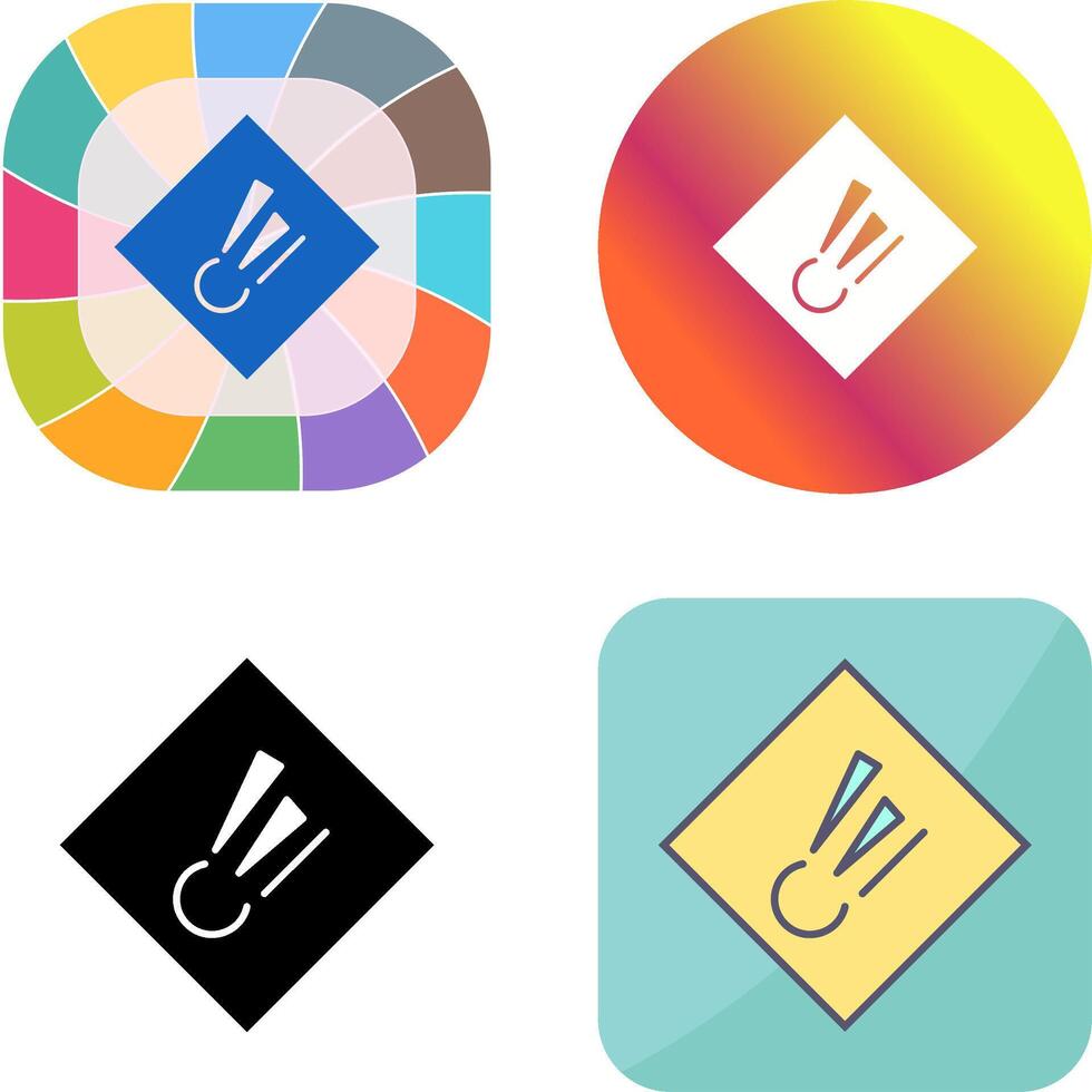 Explosive Material Icon Design vector