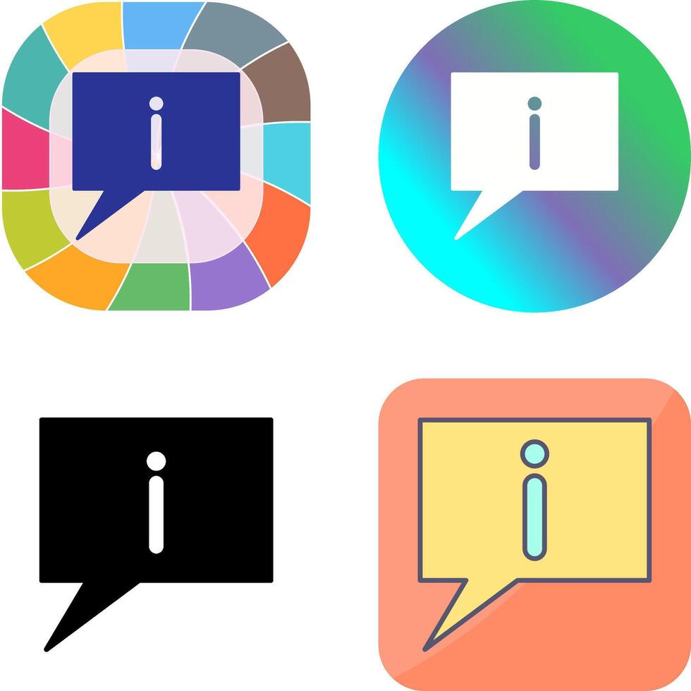 Information Icon Design vector